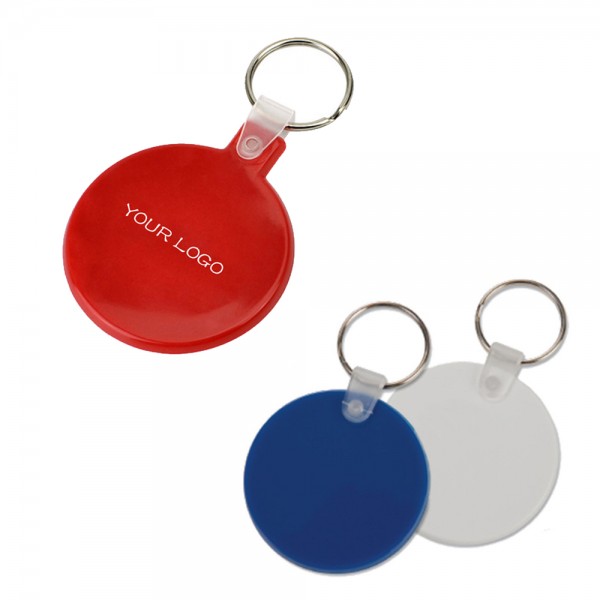 PVC Key Tag With Ring