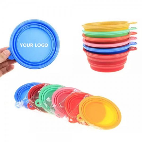 Collapsible Silicone Pet Bowl 